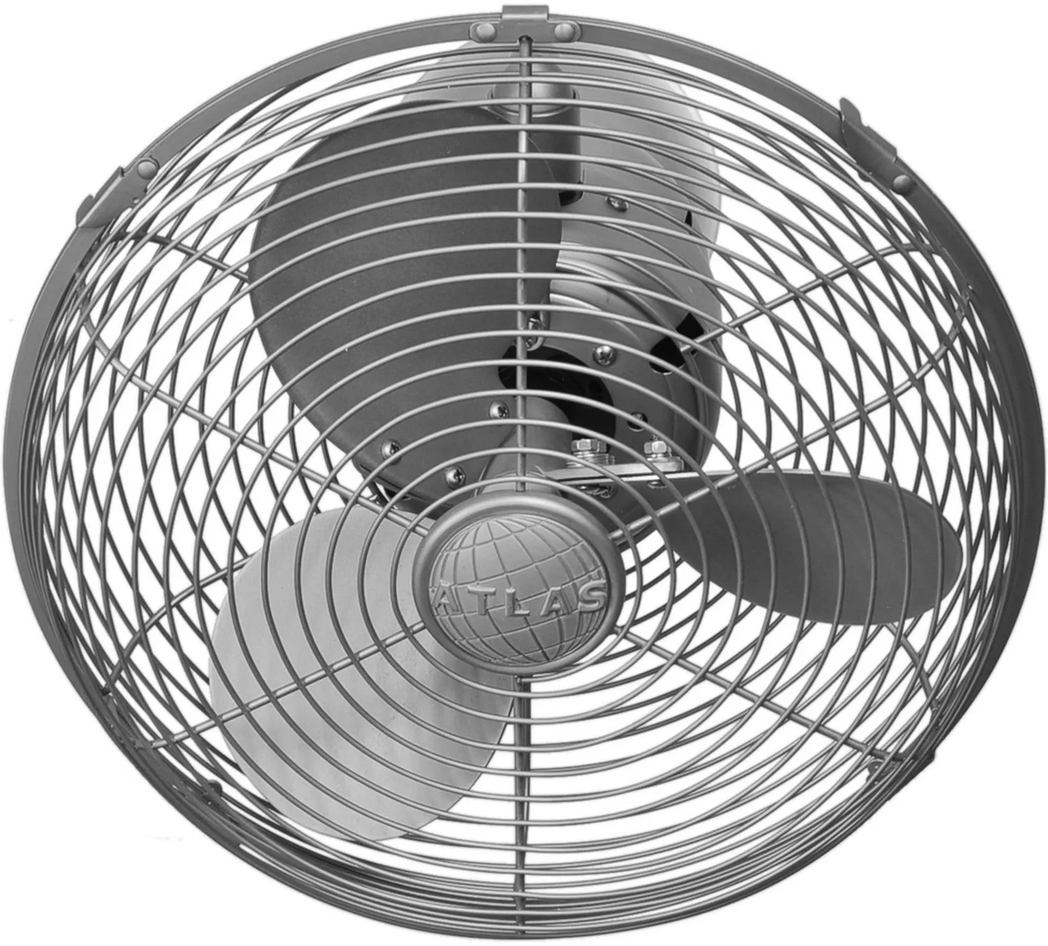 13" Wall Fan from the Kaye Collection in Brushed Nickel Finish by Matthews Fan Company