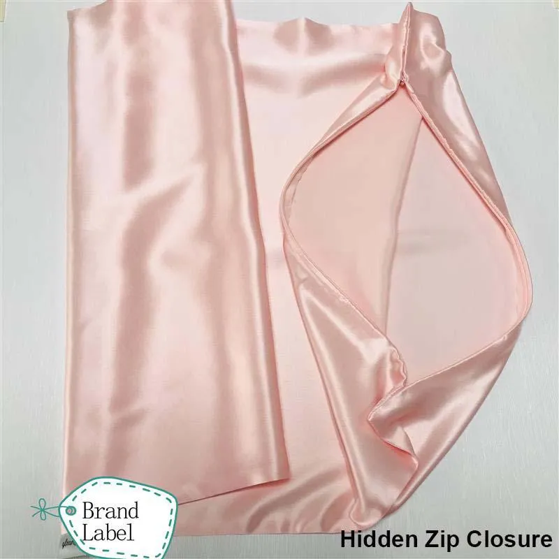 19 Momme Silk Pillowcase - Hidden zip - King size - custom and wholesale