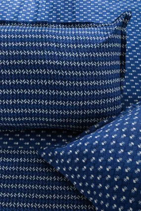 2 Indigo Boohti Cotton Bedsheet