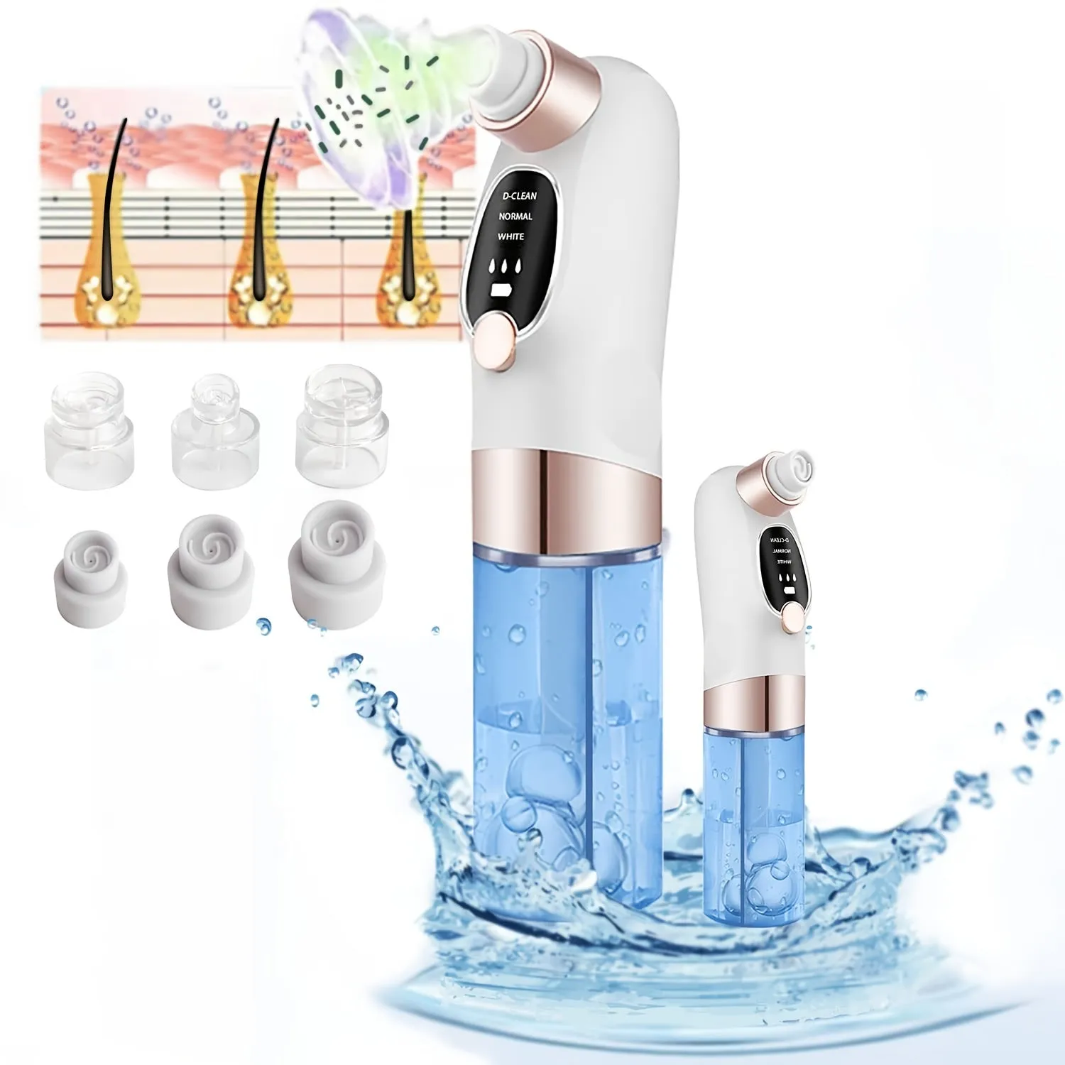 2023 Newest Pore Vacuum Cleaner with Water Circulation Technology