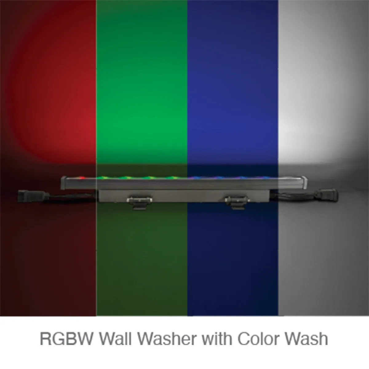 2ft LED Wall Washer, 560 Lumens, 12 Watts, RGBW, 120-277V, Smartloop DMX Controller Not Included