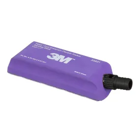 3M 35831 Hookit Flexible Radius Sanding Block 178mm x 66mm Dust Free Vacuum Purple