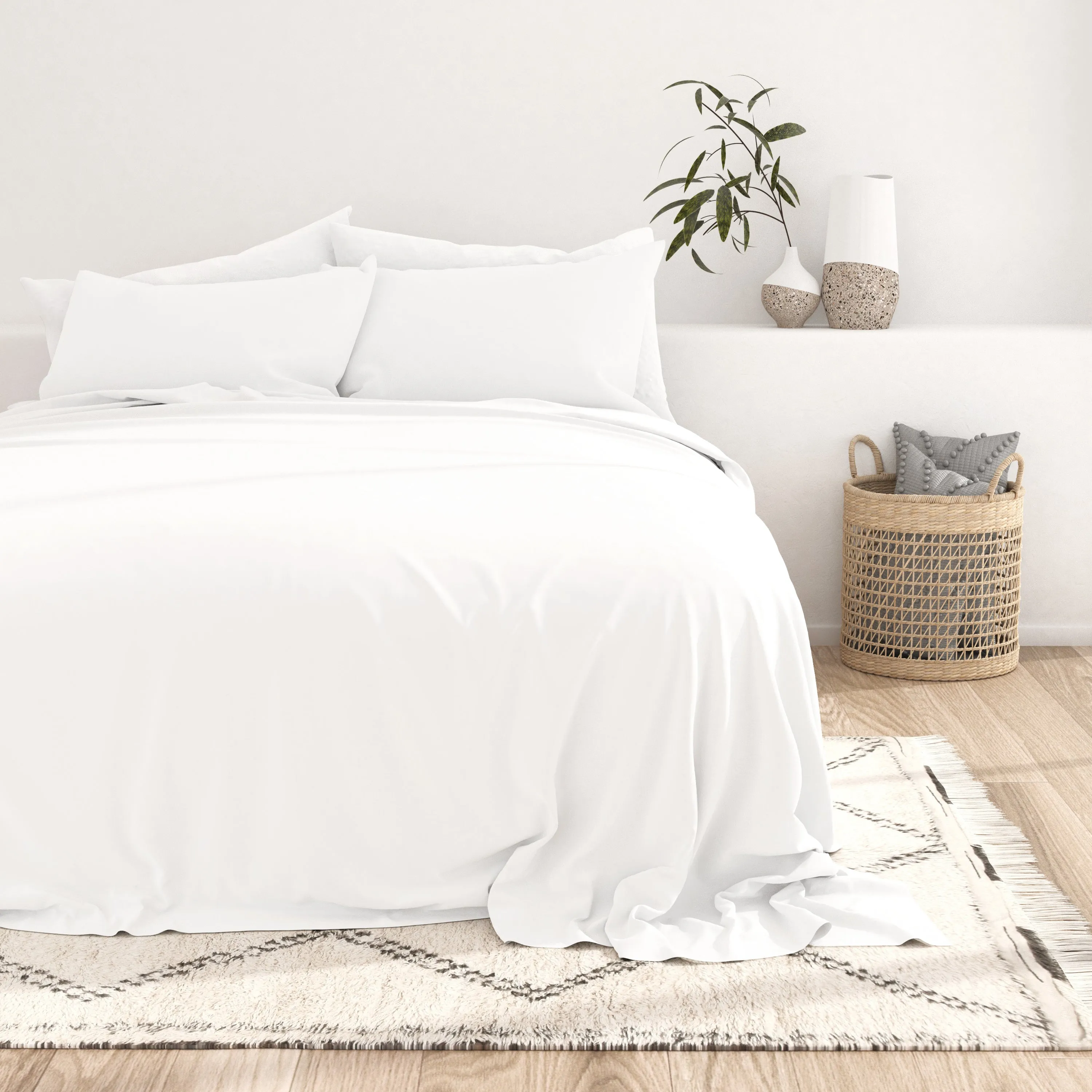 4-Piece Essential Spring Sheet Set (Sale)