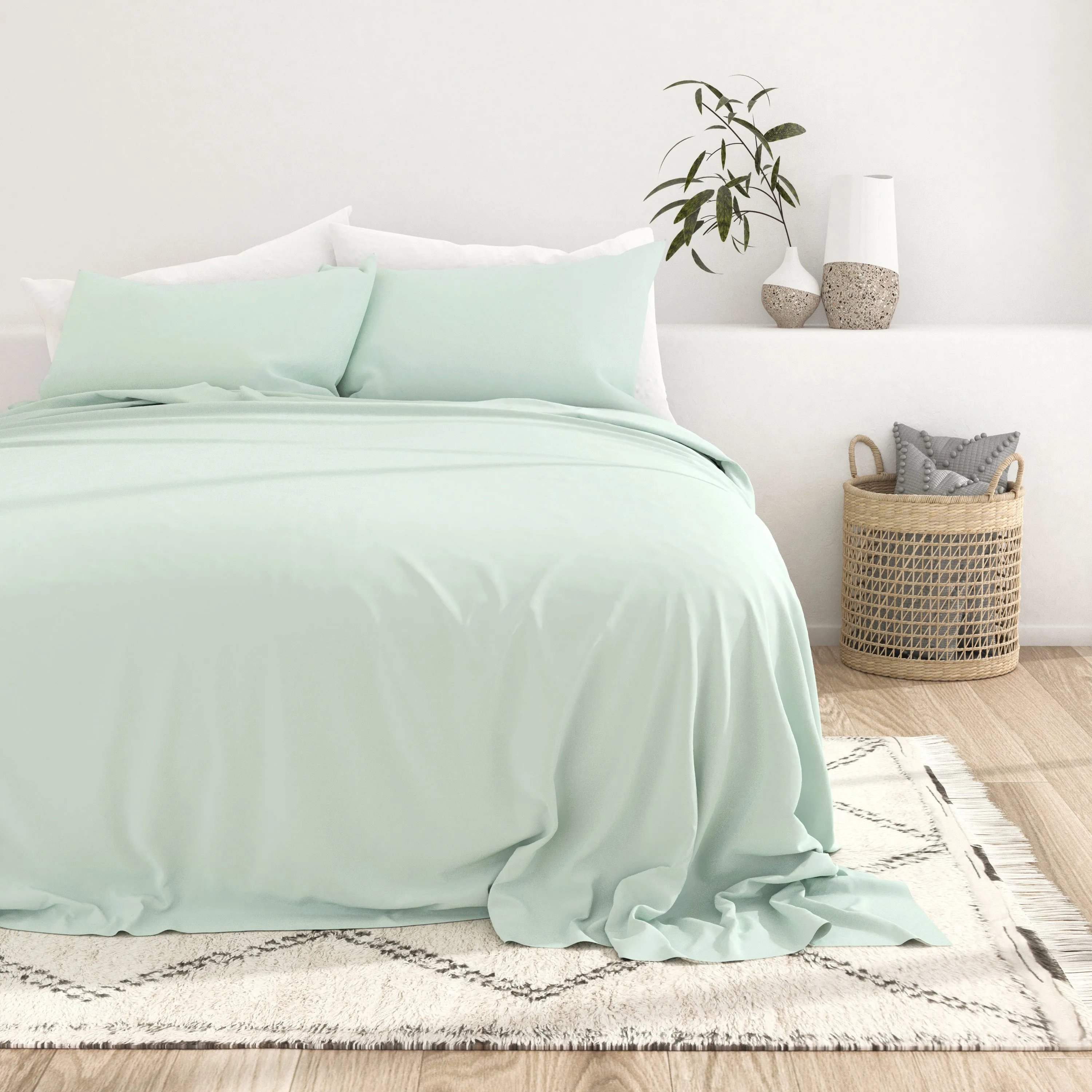 4-Piece Essential Spring Sheet Set (Sale)