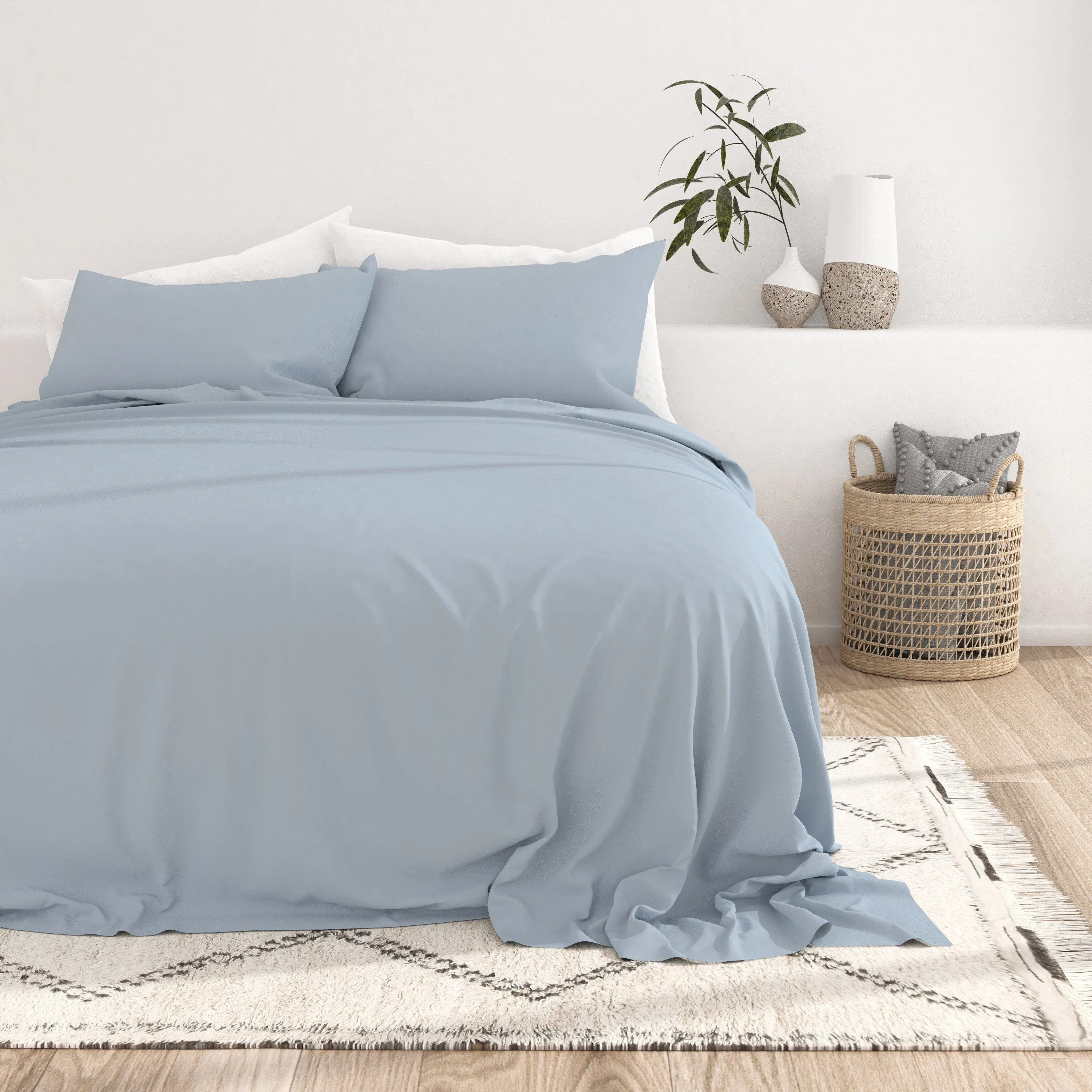 4-Piece Essential Spring Sheet Set (Sale)