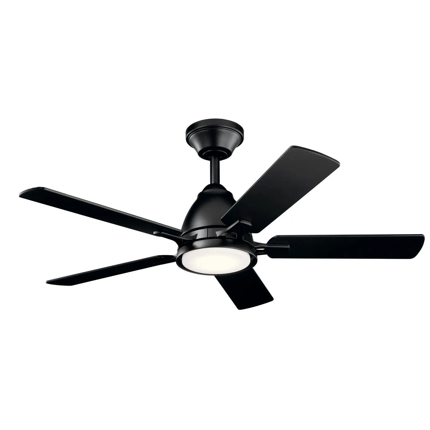 44"Ceiling Fan from the Arvada Collection in Satin Black Finish by Kichler