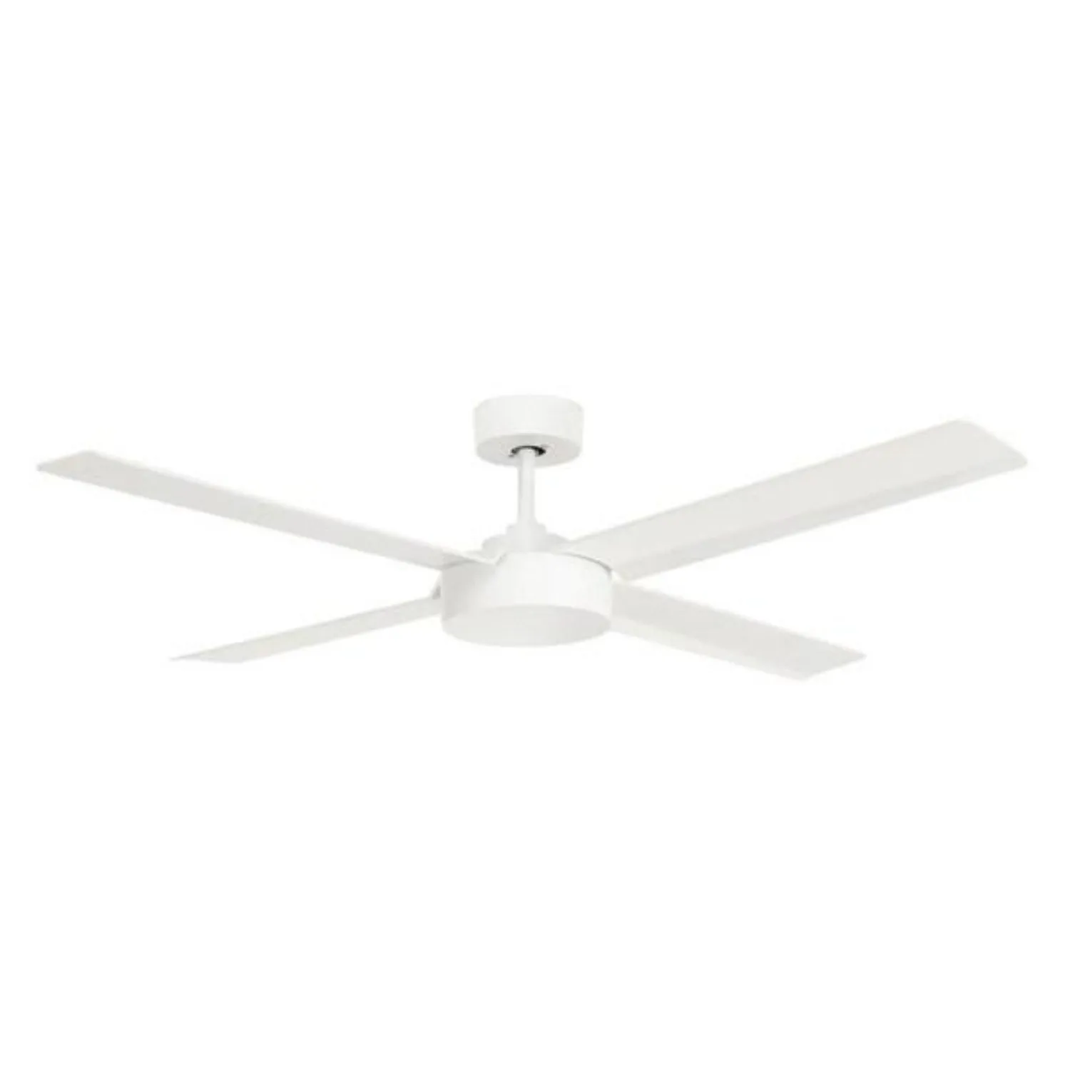 52" (1320mm) Laguna AC Ceiling Fan with ABS 4-Blades in White