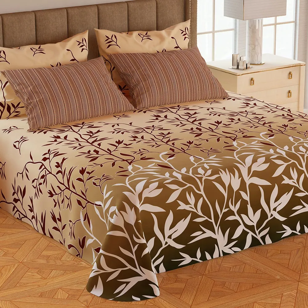 5Pcs Double Bedsheet Set - Y12