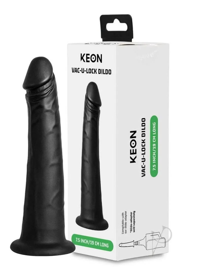 7.5 inches Vacuum-Lock-System Dildo for Keon: Compatible with Adapter and Masturbator