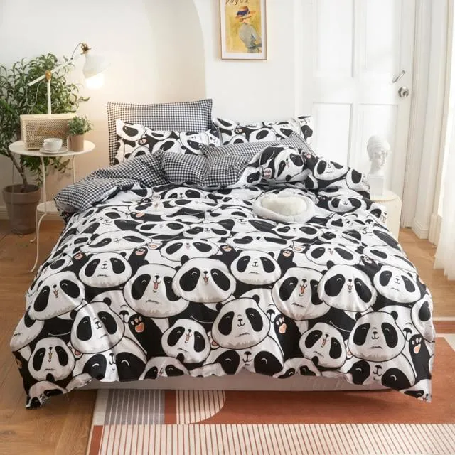 A Million Cute Pandas Bedding Set