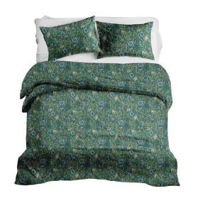 Abigail in Tourmaline Duvet Cover