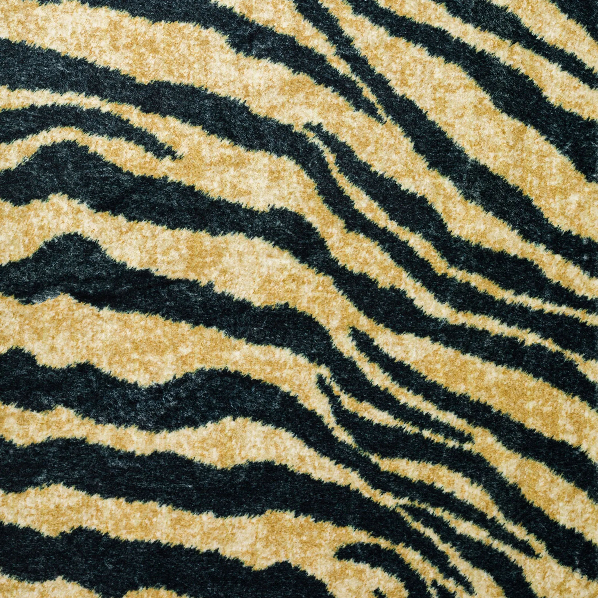 Akina Ultra-Soft 100% Polyester Shag Rug with Authentic Animal Print - Family & Pet Friendly Design