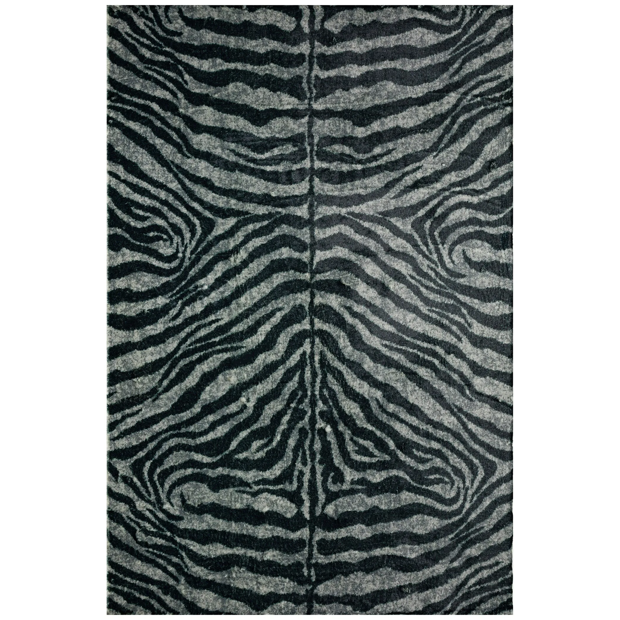 Akina Ultra-Soft 100% Polyester Shag Rug with Authentic Animal Print - Family & Pet Friendly Design