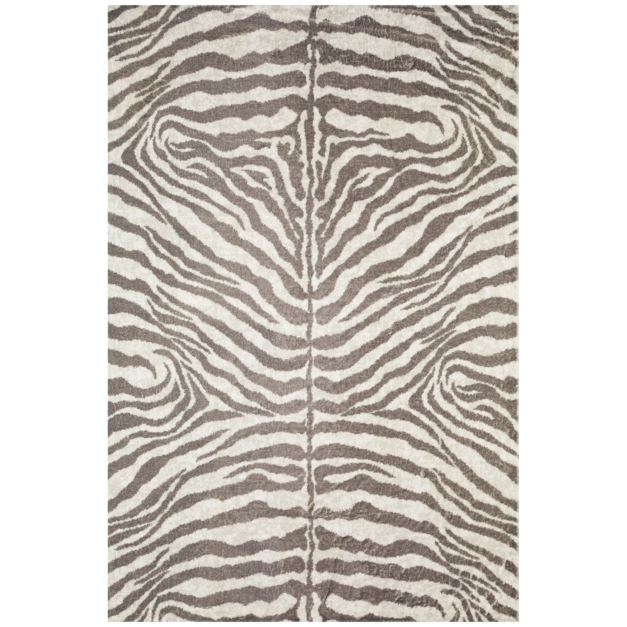 Akina Ultra-Soft 100% Polyester Shag Rug with Authentic Animal Print - Family & Pet Friendly Design