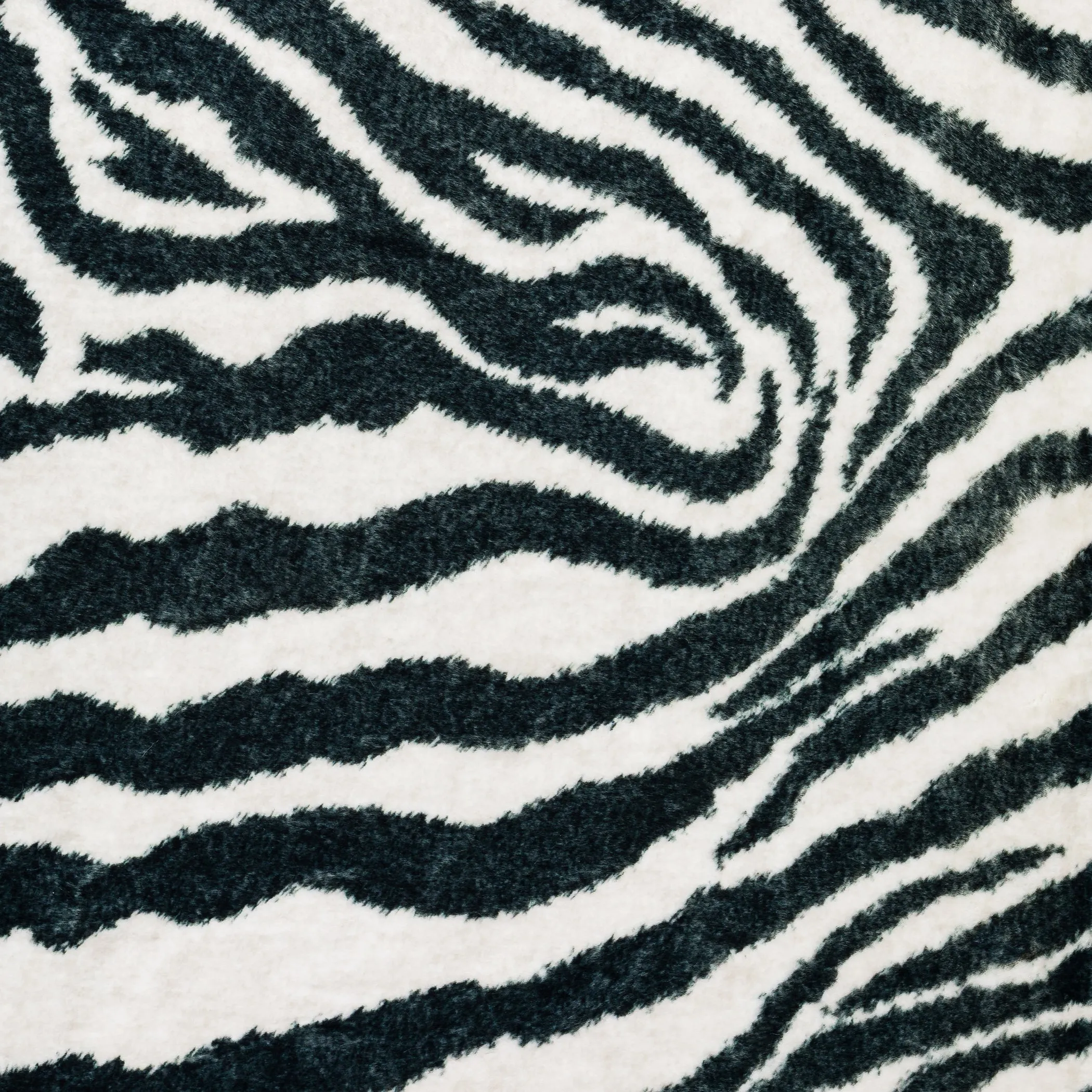 Akina Ultra-Soft 100% Polyester Shag Rug with Authentic Animal Print - Family & Pet Friendly Design