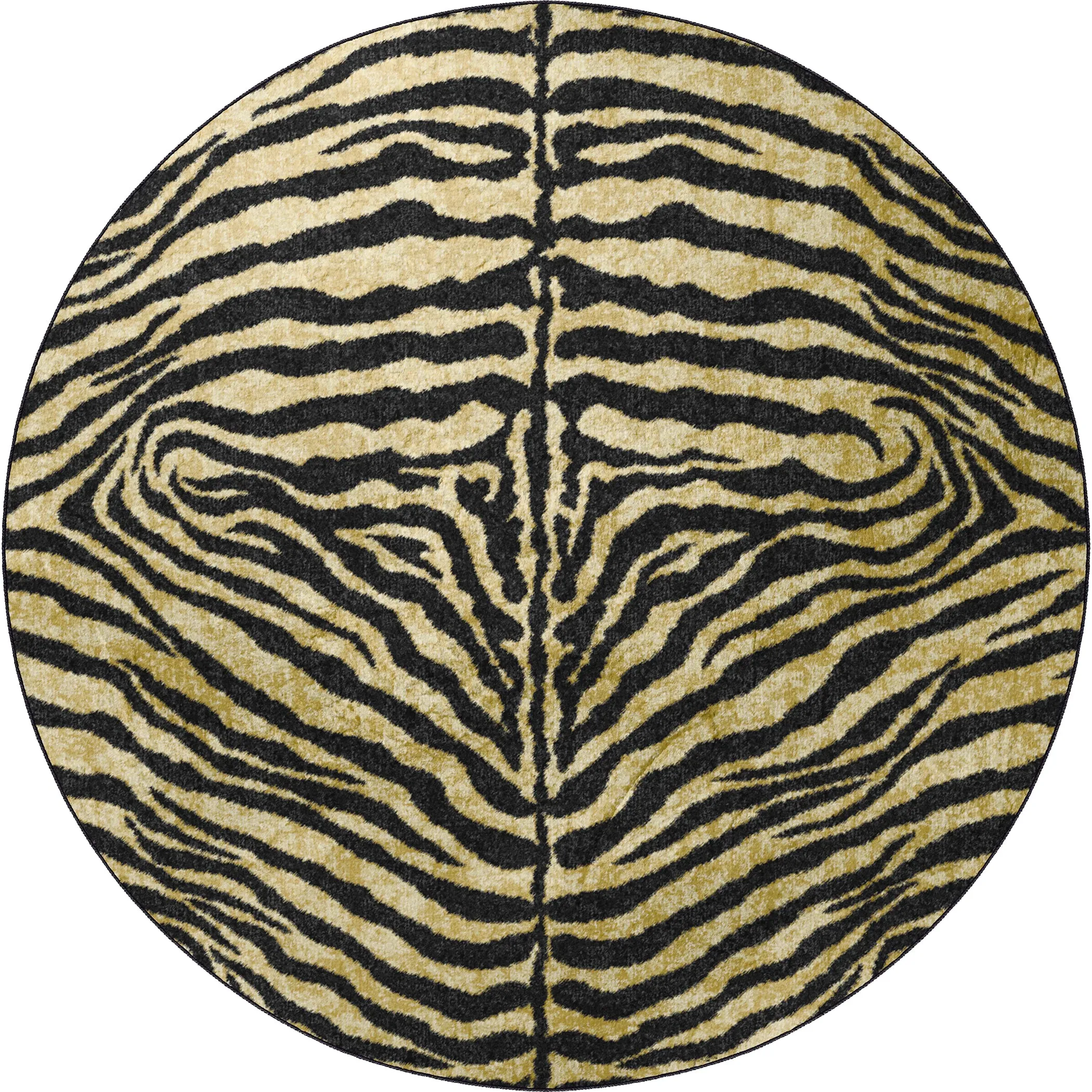 Akina Ultra-Soft 100% Polyester Shag Rug with Authentic Animal Print - Family & Pet Friendly Design