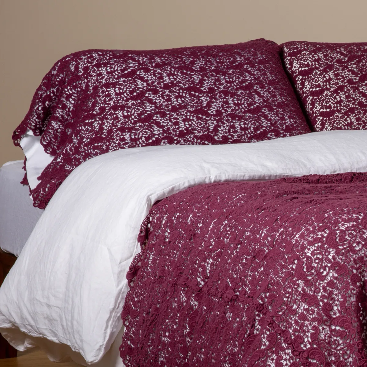 Allora Lace Pillowcase (Single)