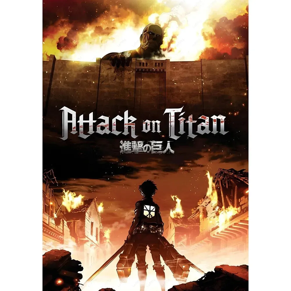 Anime Attack on Titan Poster - Waterproof Wall Art