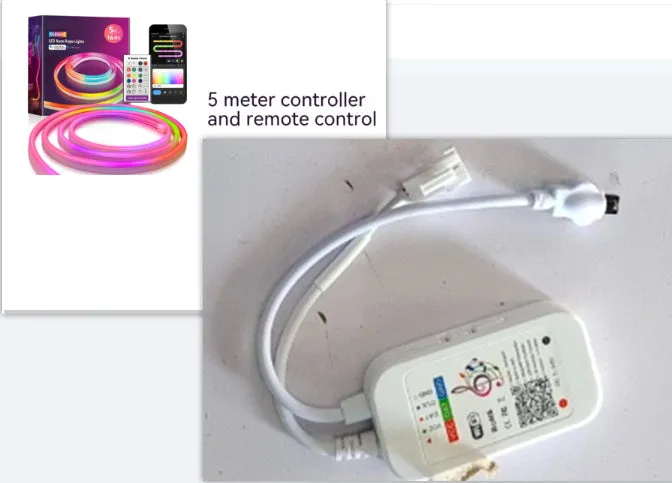 APP Application Control Graffiti Smart LED Light With Neon Strip