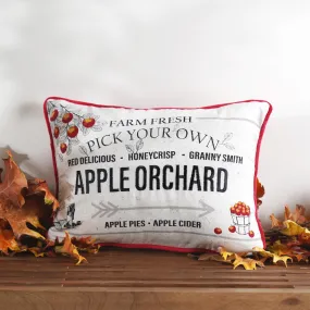 Apple Orchard Decorative Throw Pillow