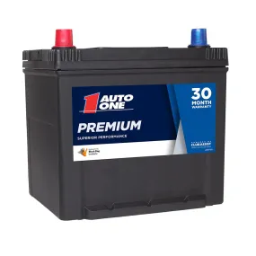 Auto One 2543 Premium Calcium Maintenance-Free 12V Battery (D23R Size, 600CCA, 110RC, 60Ah)