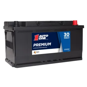 Auto One 3882 Premium Calcium Maintenance-Free 12V Battery (DIN88L Size, 800CCA, 140RC, 85Ah)