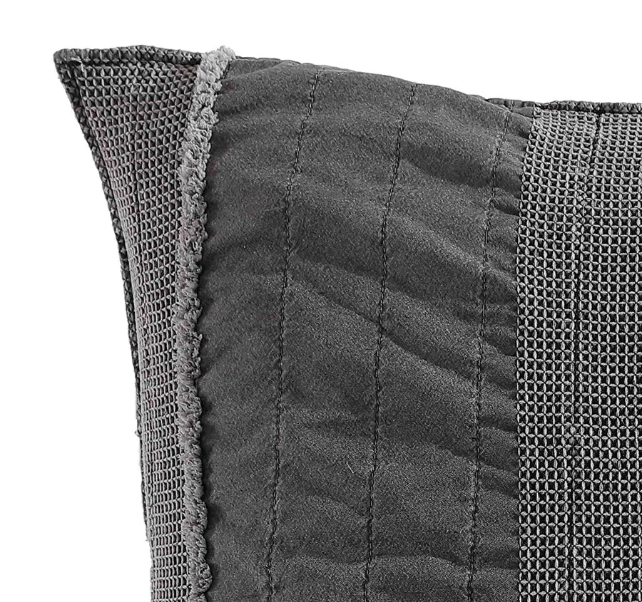 Axel European Pillowcase Granite