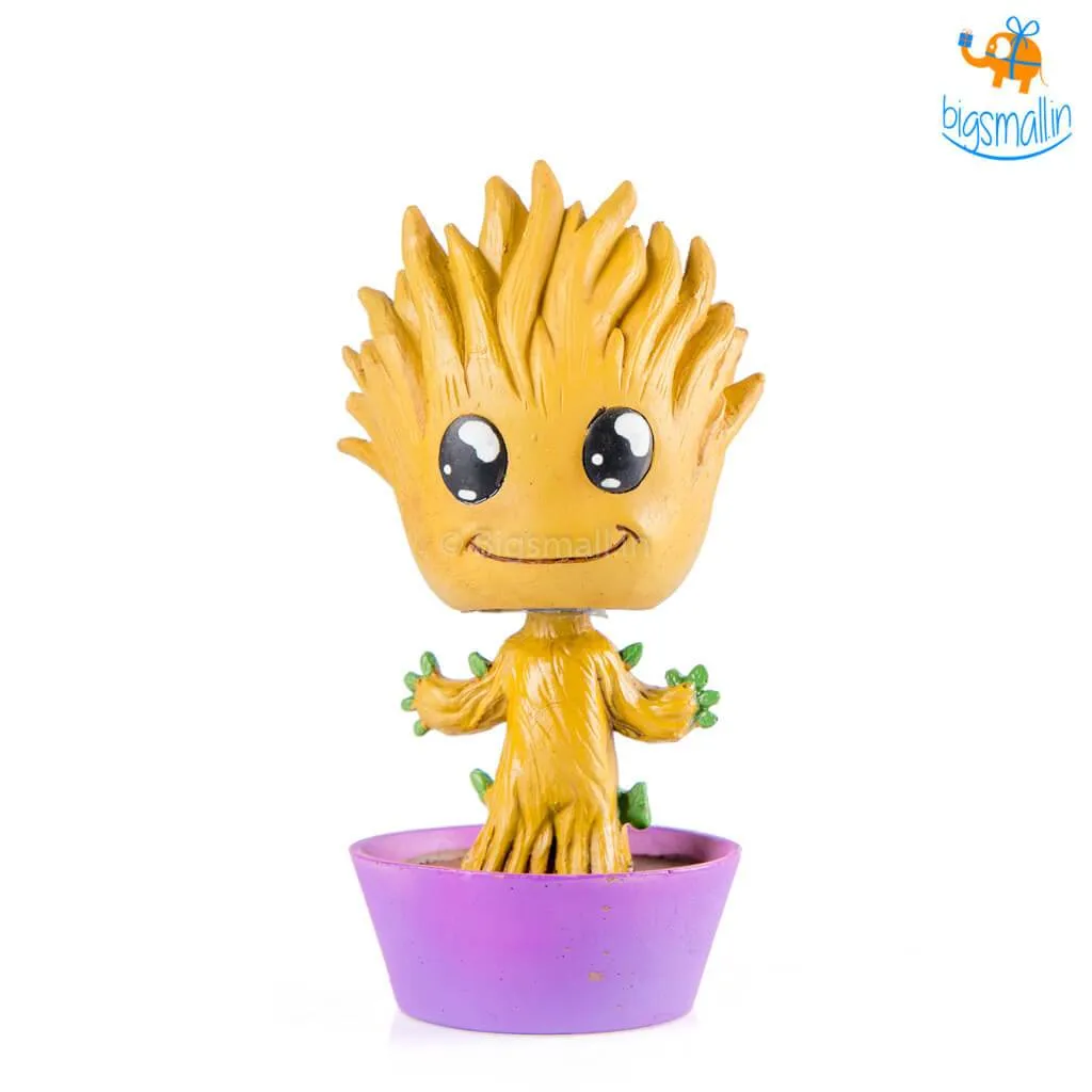 Baby Groot Resin Bobble Head