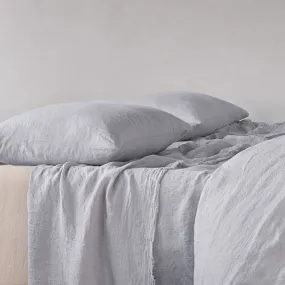 Basix Linen Pillowcase - Fog