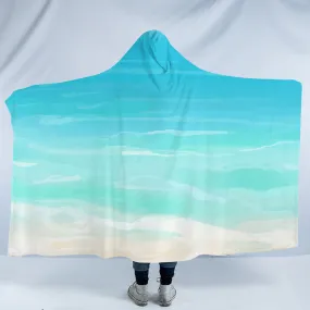 Beach Colors Hooded Blanket