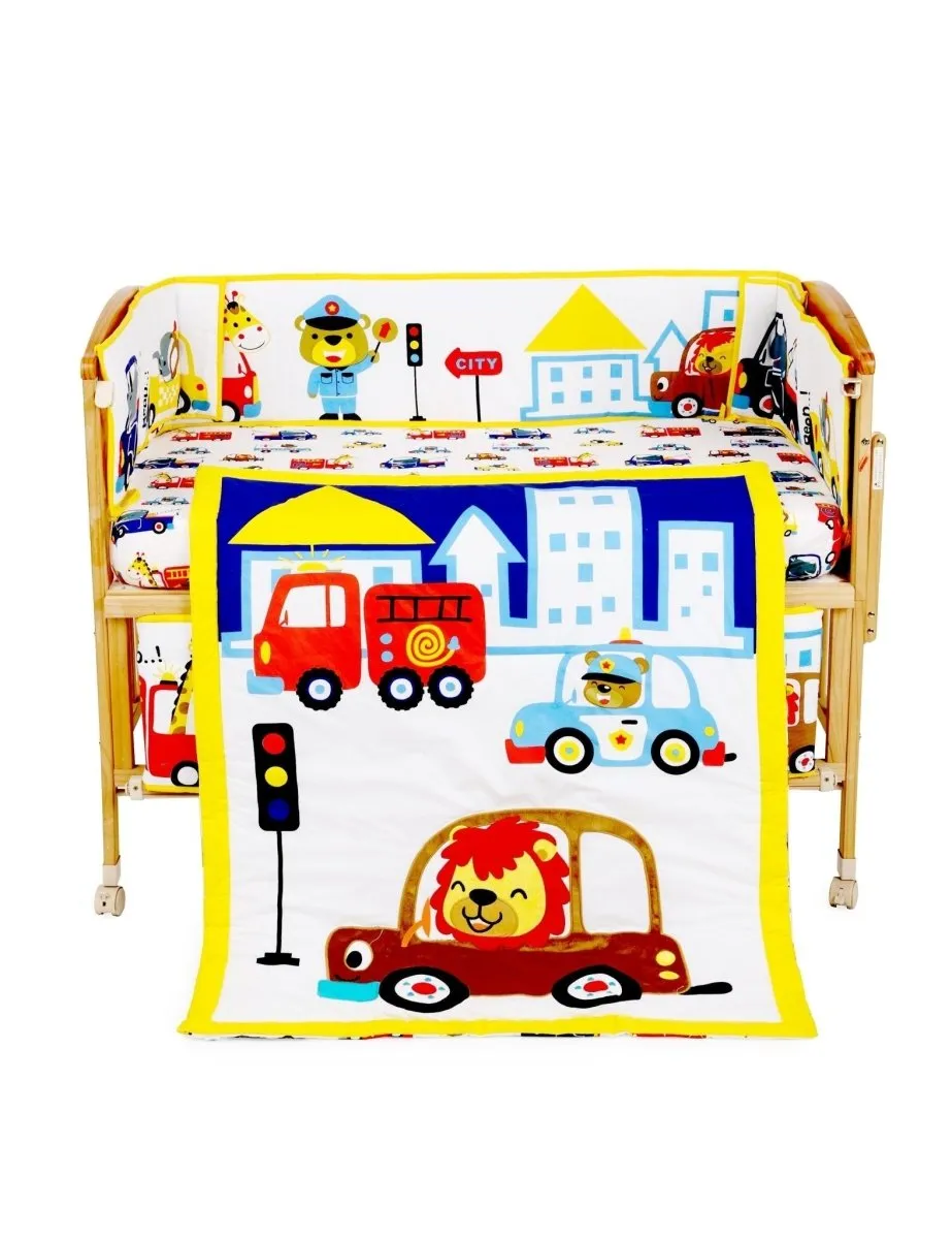 Beep Beep - Baby Bedding Set