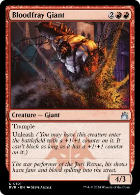 Bloodfray Giant (RVR-101) - Ravnica Remastered [Uncommon]