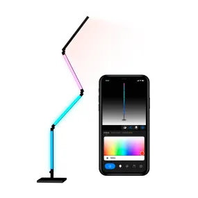 Calex Multifunctional Smart Floor Lamp - RGB   Warm White