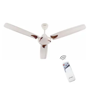 Candes Lynx Ceiling Fans for Home 1200mm / 48 inch with Remote Control | BEE 3 Star Rated, High Air Delivery & Noiseless | Remote Fans for Home Ceiling | 1 1 Years Warranty | Ivory