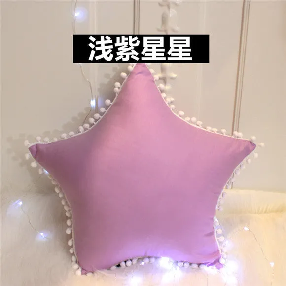 Candy Purple 100% Cotton Luxury Model Room Decor Pillows