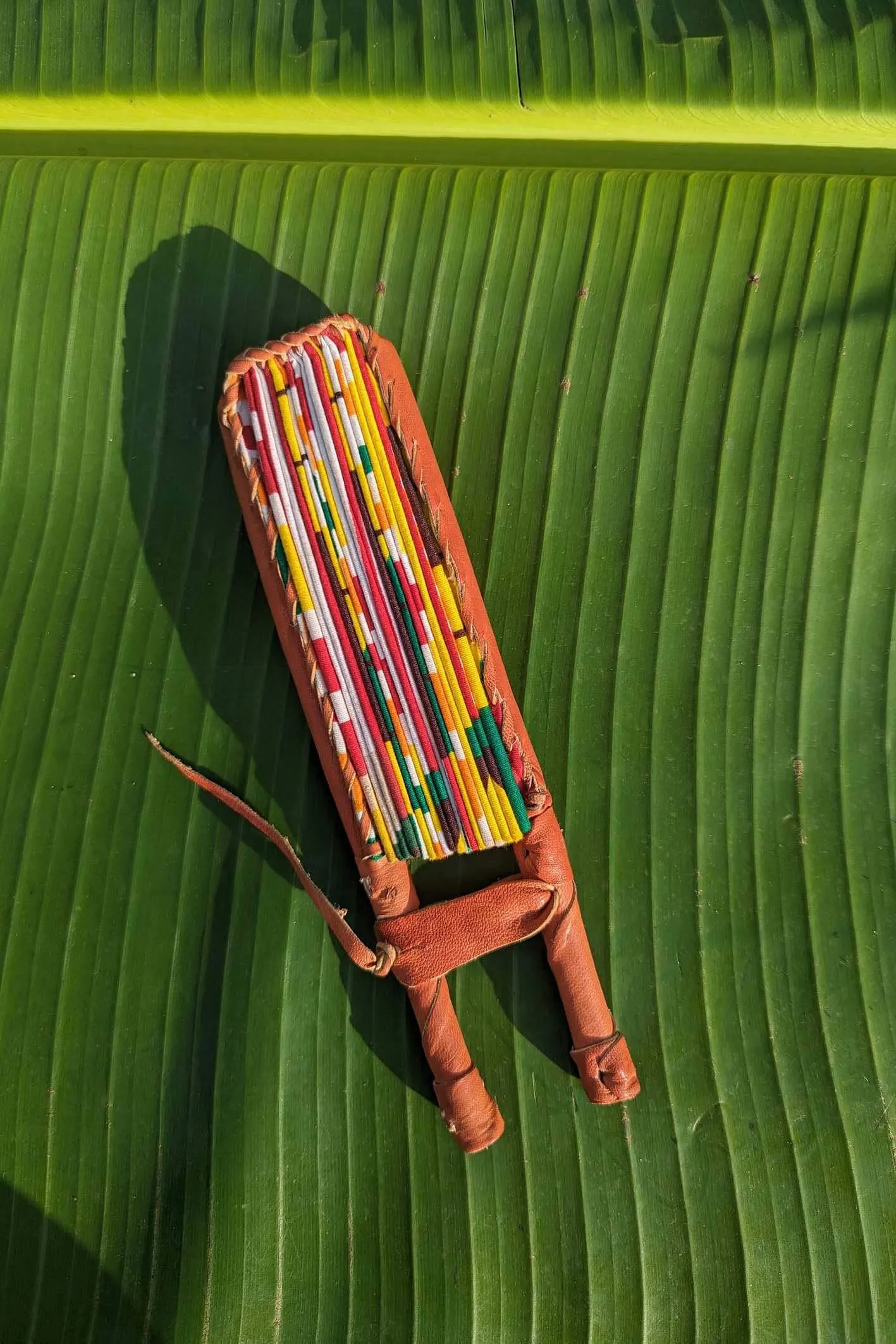 Carnival African Print Folding Fan