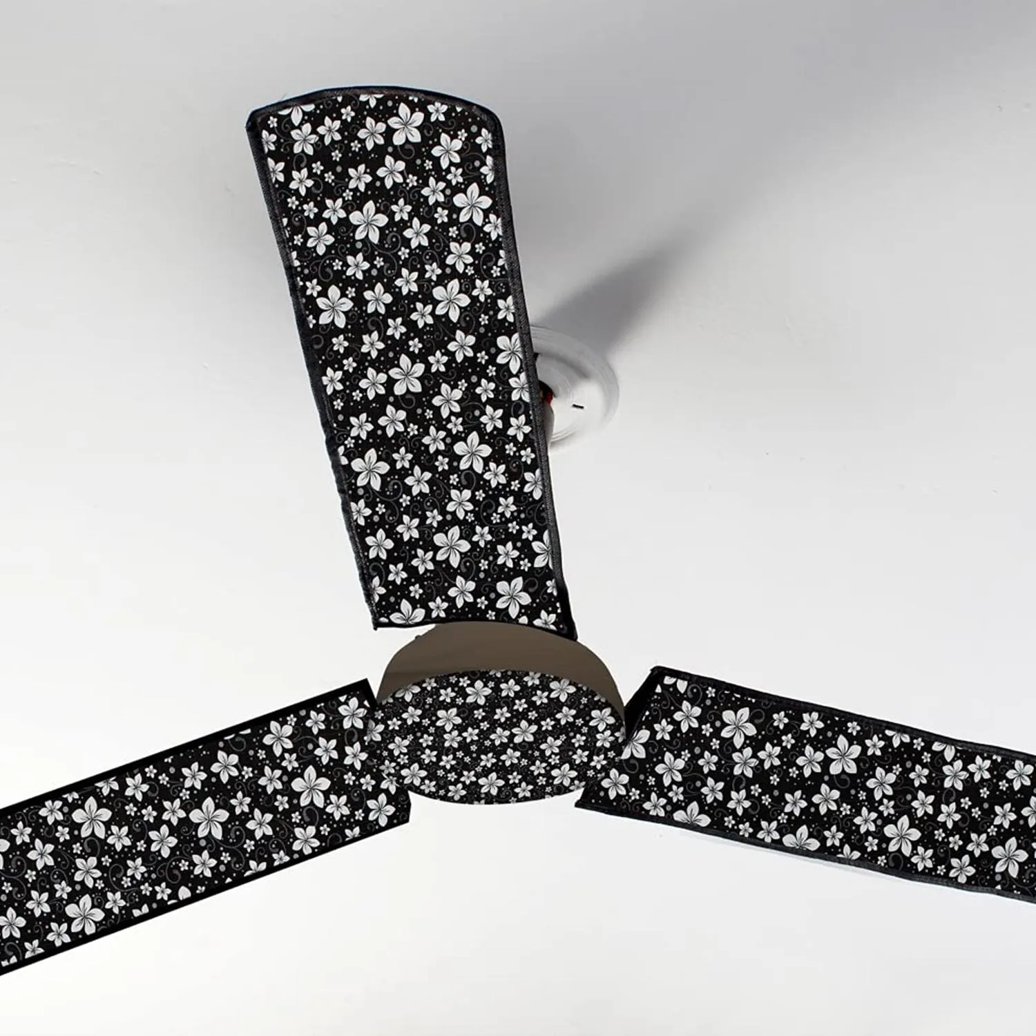 Ceiling Fan Blade Cover used to cover ceiling fan blades for prevent it from dust and can be used in mostly any kinds of places like offices and household etc.