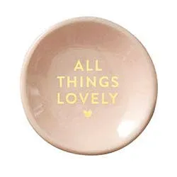 Ceramic Ring Dish & Earrings - All Things Lovely