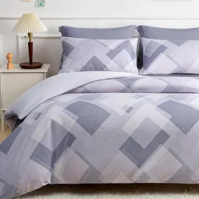 CGK Duvet Cover Set-Grey Matrix