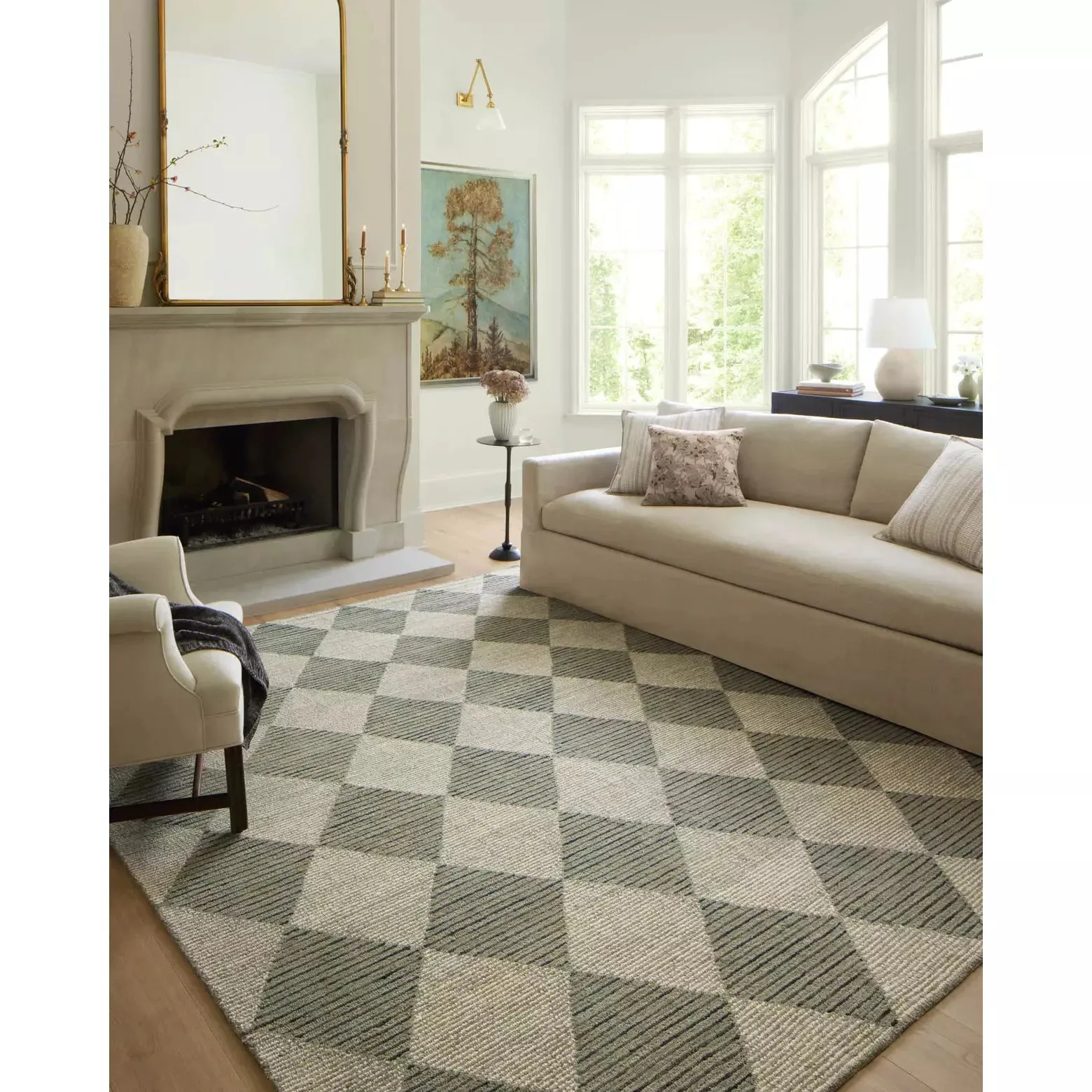 Chris Loves Julia Francis Spa/Granite Rug