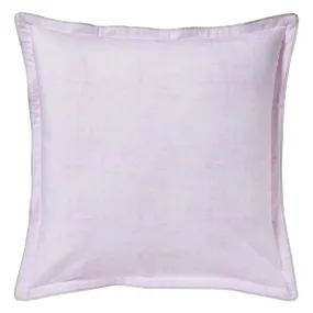 Clara Pink European Pillowcase by Logan & Mason