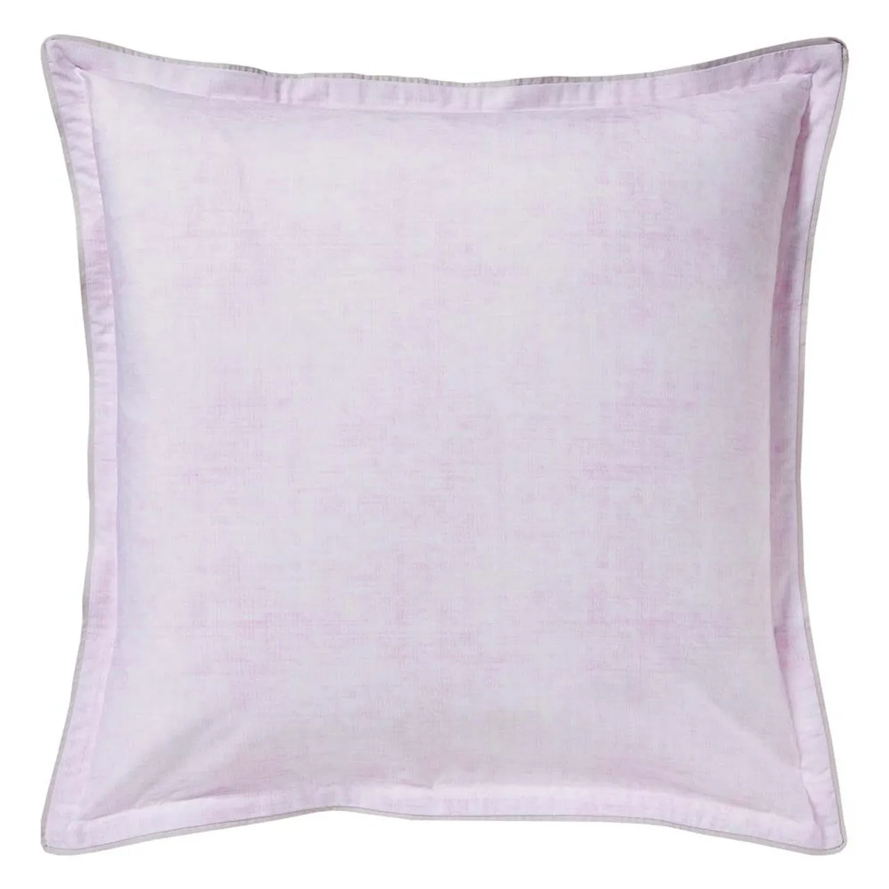 Clara Pink European Pillowcase by Logan & Mason