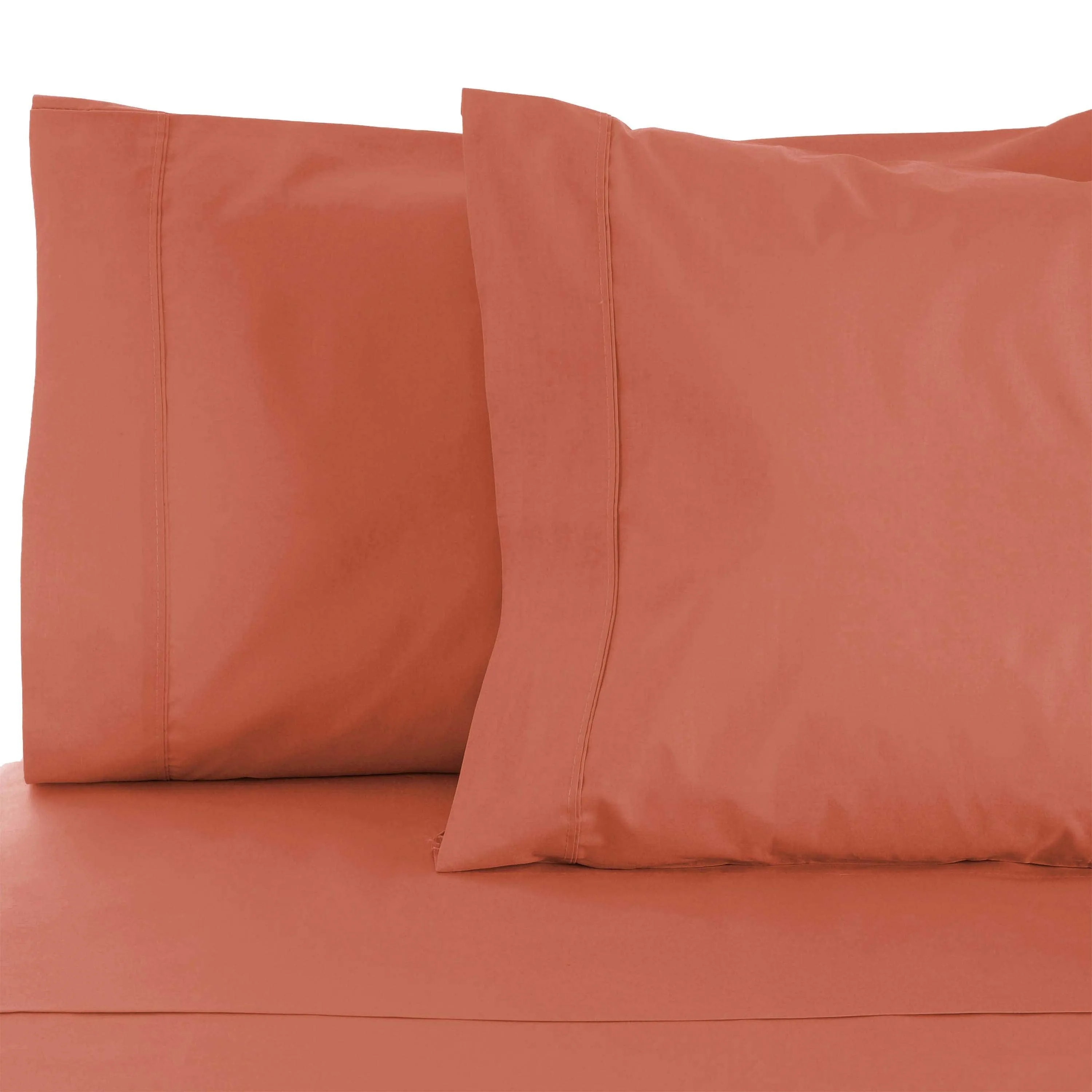 Cotton Blend 800 Thread Count Solid Pillowcase Set of 2