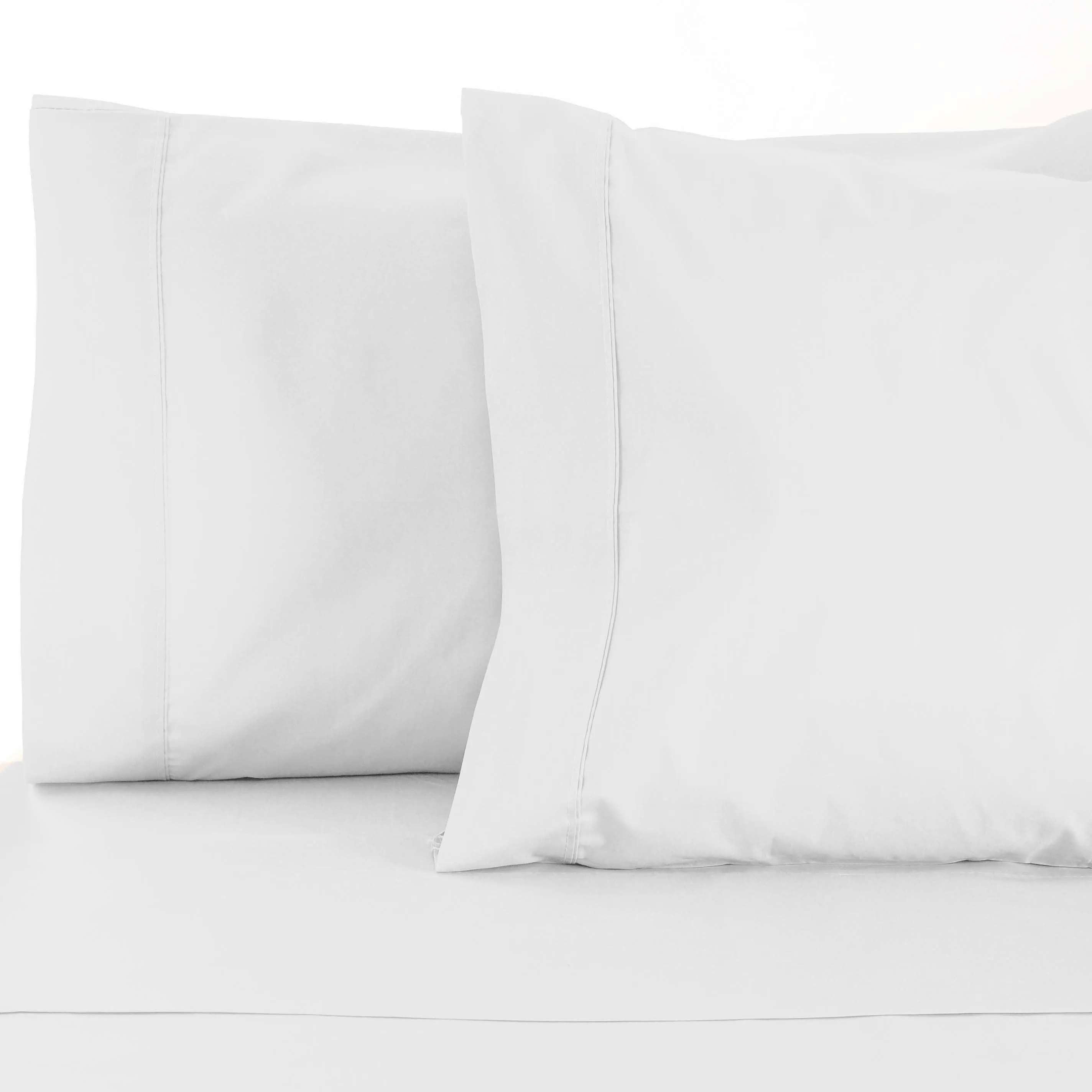 Cotton Blend 800 Thread Count Solid Pillowcase Set of 2