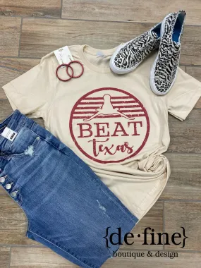 Cream Beat Texas Tee or Sweatshirt