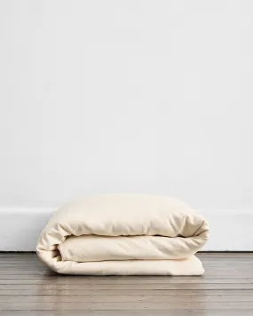 Crème 100% French Flax Linen Duvet Cover