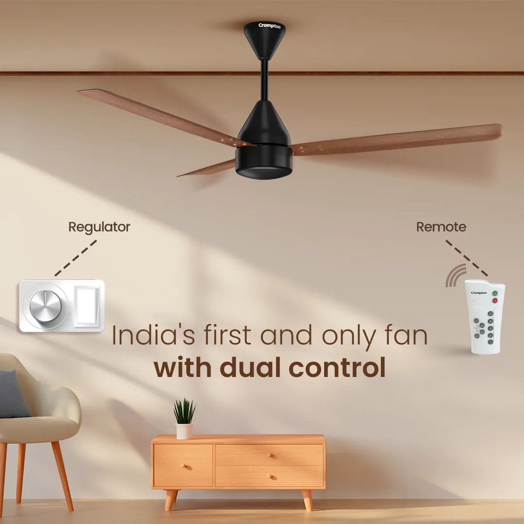 Crompton Energion Groove Regmote BLDC Ceiling Fan