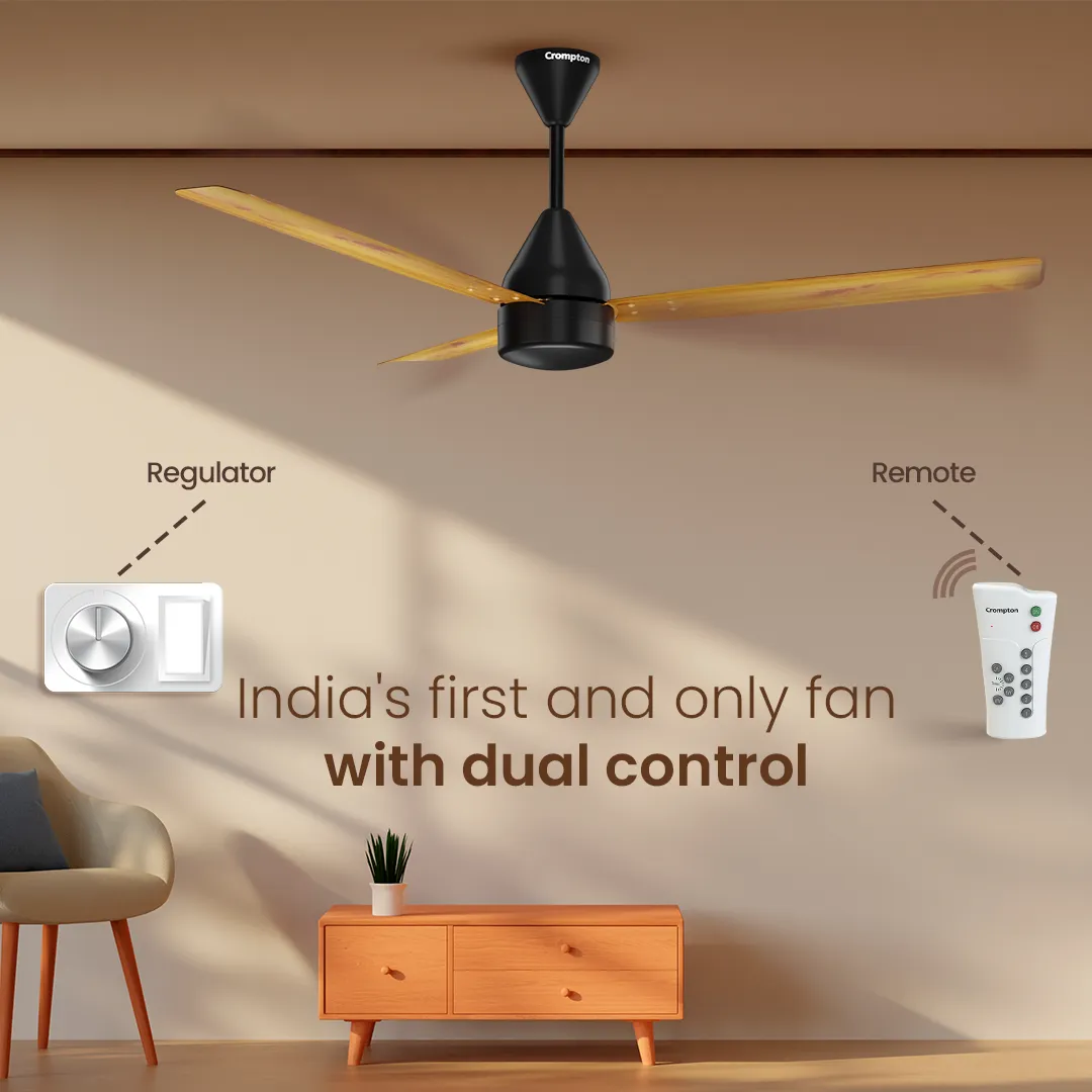 Crompton Energion Groove Regmote BLDC Ceiling Fan