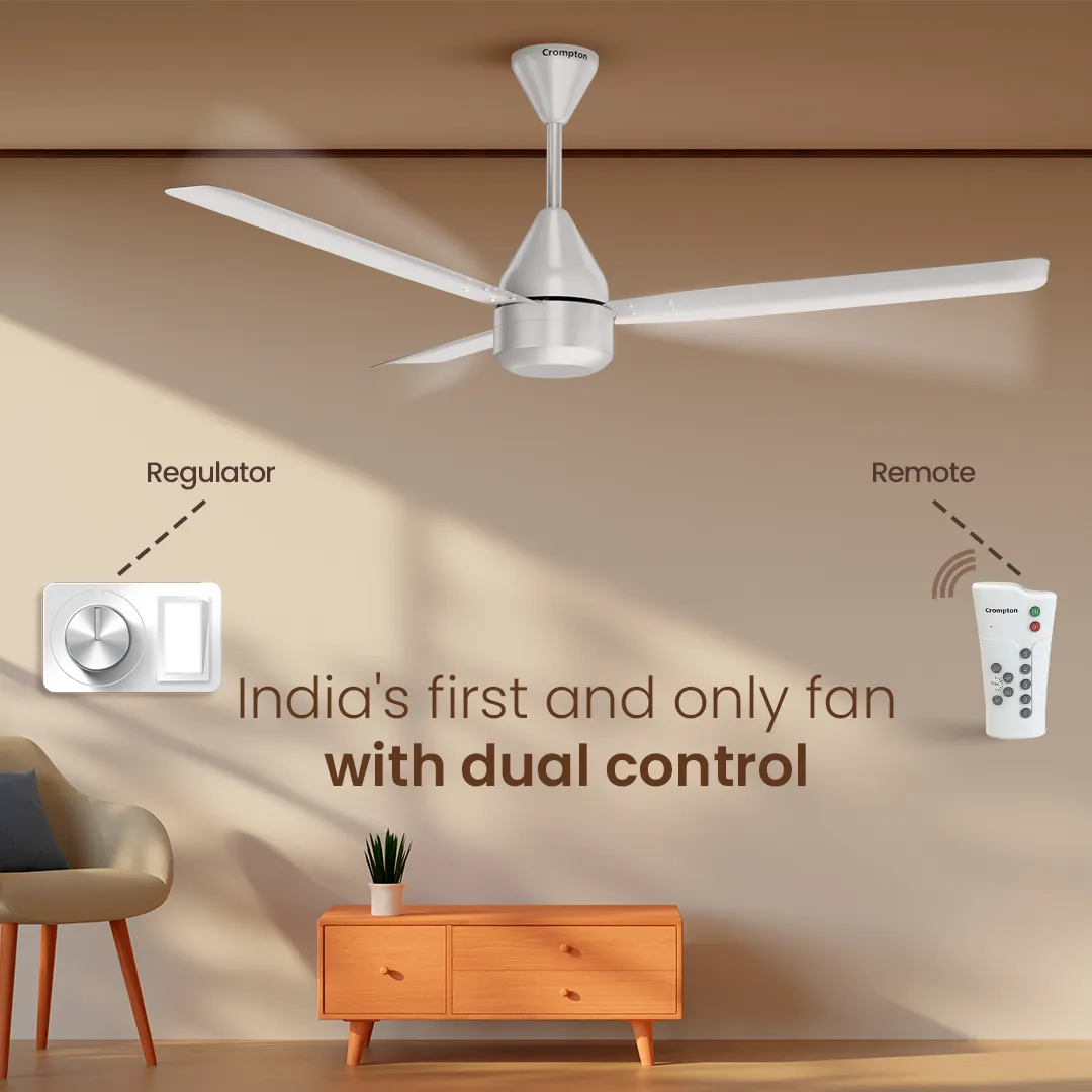 Crompton Energion Groove Regmote BLDC Ceiling Fan