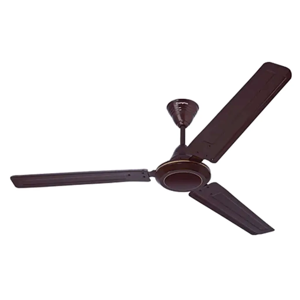 Crompton Neo Breeze Deco Ceiling Fan Brown 1200mm